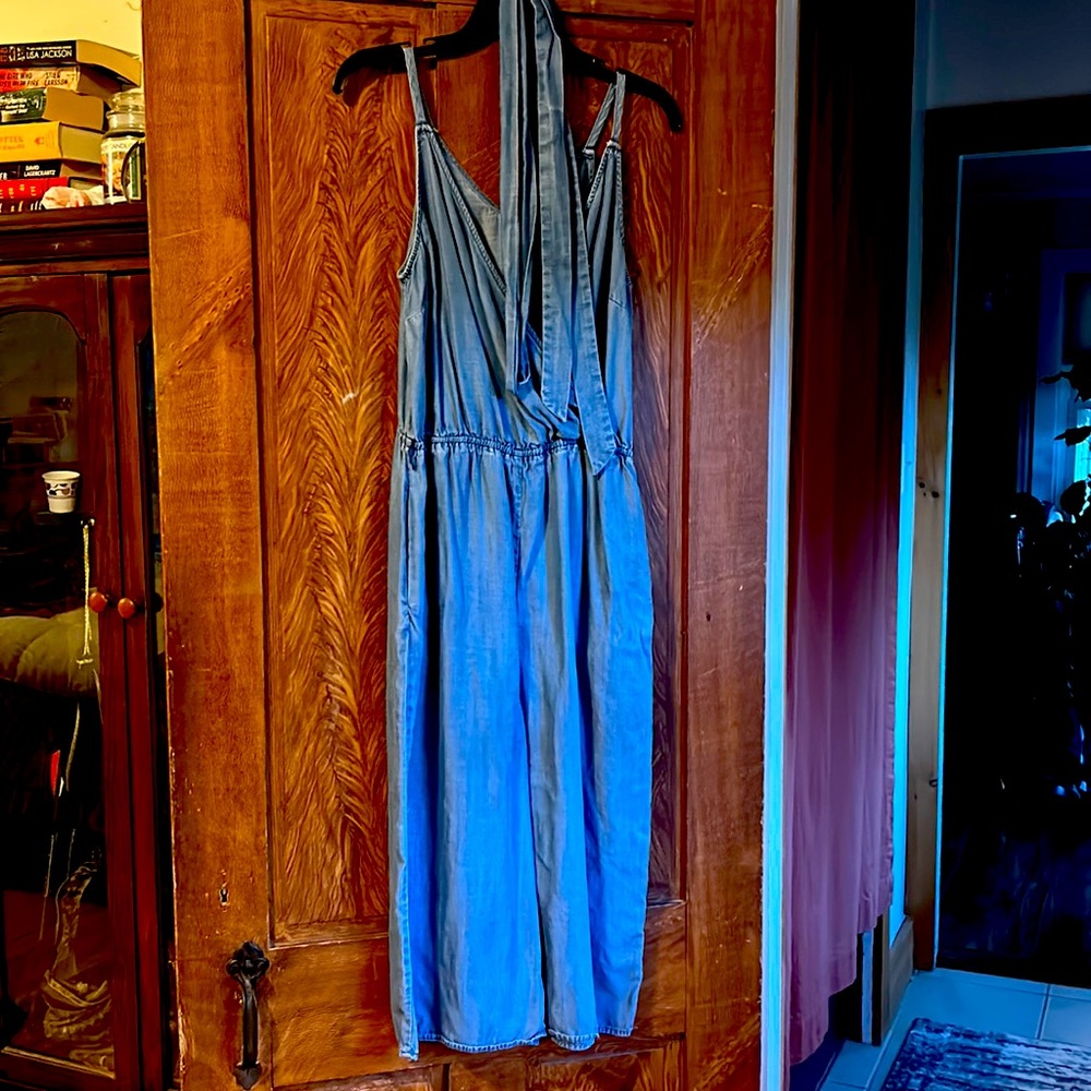 Blue romper